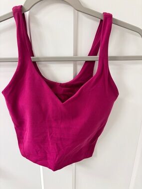 lululemon athletica Pink Sports Bra Tank Top